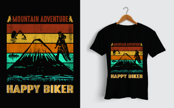 Adventure Mounting Bikes Camping T-Shirt