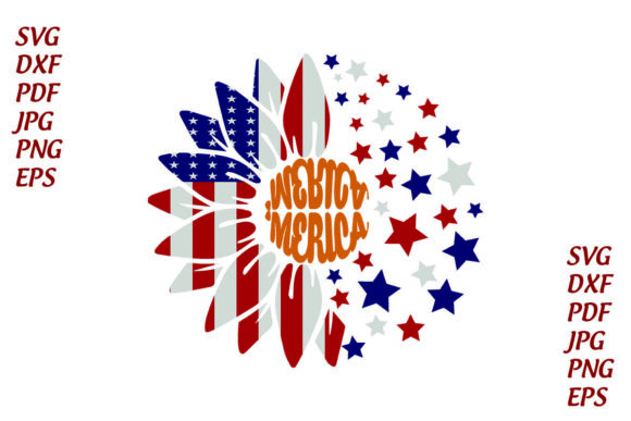 American Flag Sunflower 4th of July Review