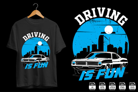 Car Tshirt Design Review for Real Embroidery