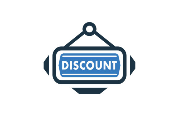 Discount Sticker, Price Reduce Icon Embroidery Review