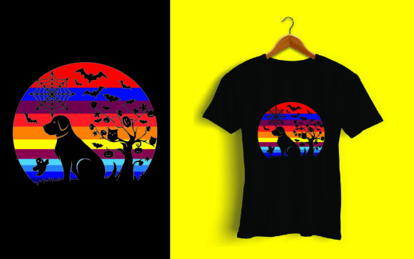 Dog Halloween T-Shirt Design Review