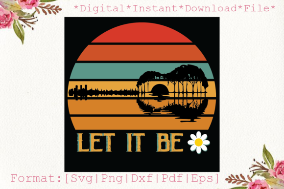 Let It Be Music Lover Life Quote Gifts Review