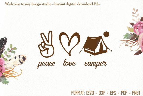 Peace Love Camper Svg, Camping Svg: A Designer's Real-World Review