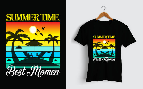 Summer Time Best Moment T-Shirt Design Review