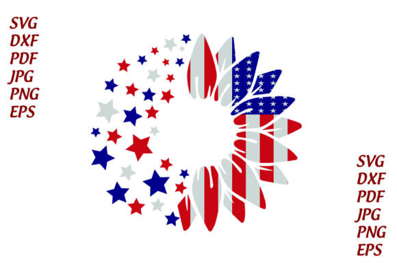 Sunflower American Flag Independence Day Review